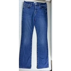 FRAME Le Mini Boot Cut Jeans Size 29 Dark Wash Full Length Mid Rise Women